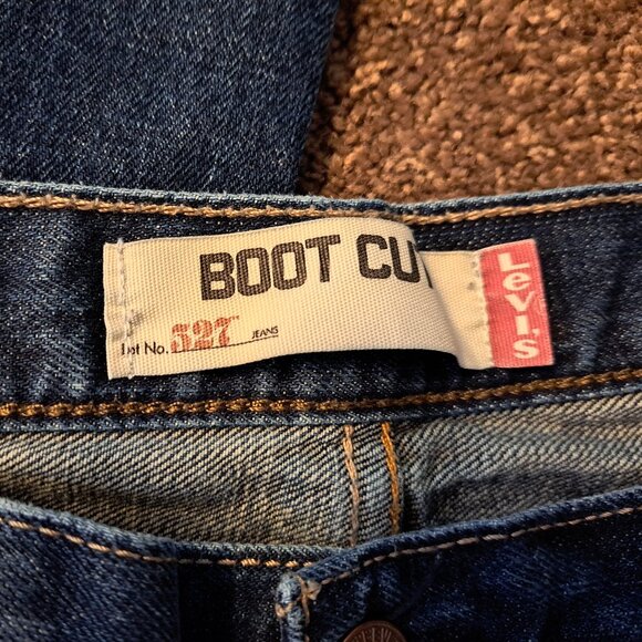 Levi's Men's Bootcut 527 Denim Jeans - Picture 6 of 9
